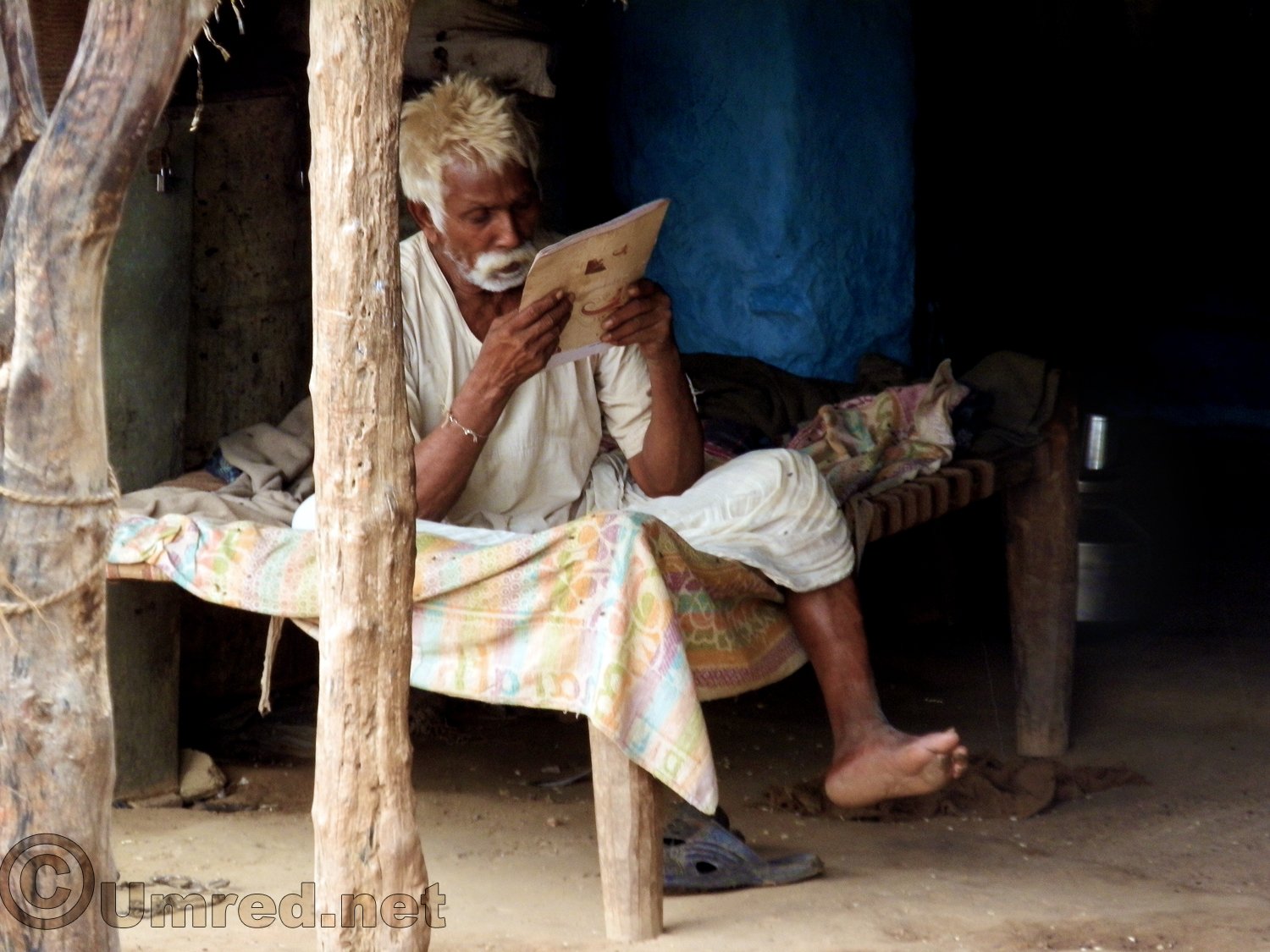 Peace, quiet and some reading time in rural India